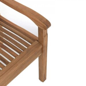 Panca da Giardino 3 posti in Legno,Acacia cm 158x88x62 – MARK