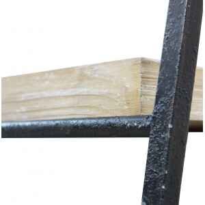 Libreria Industrial in Metallo,Legno cm 52x41x100 – BRIGHAM