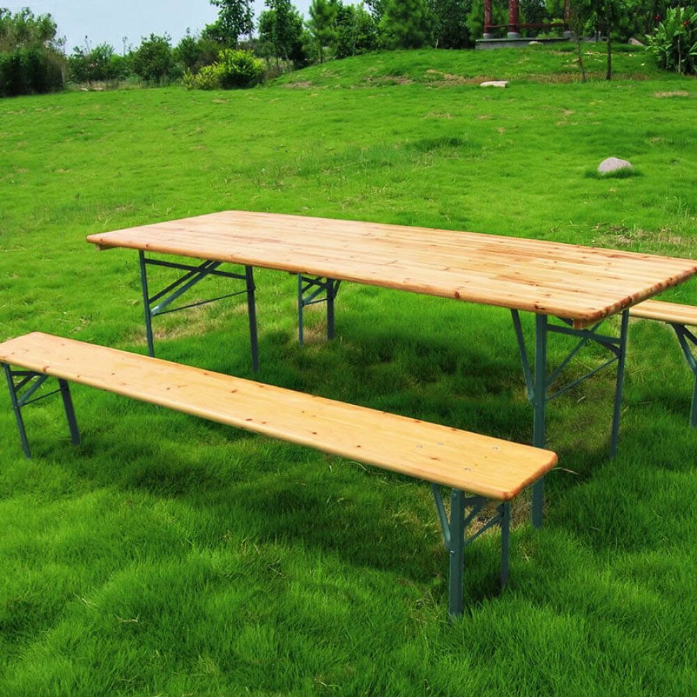 Set Birreria Tavolo con Panche cm 220×80 – SET BREWERY