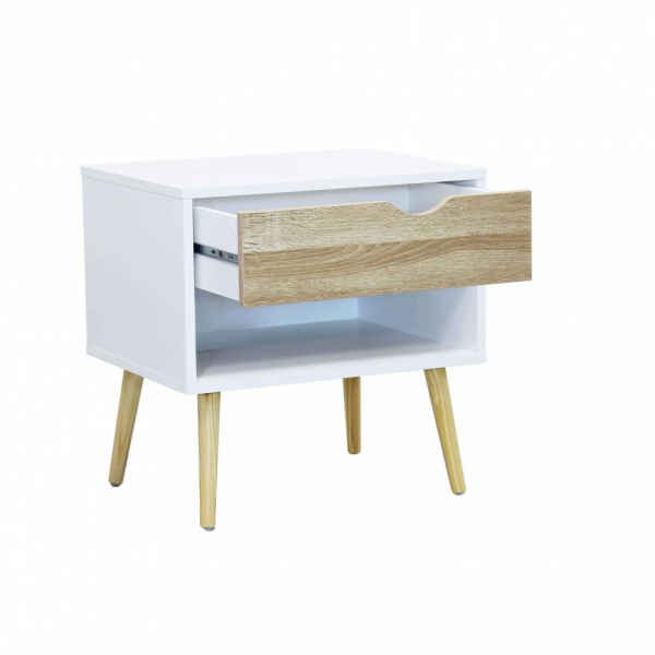 Comodino Moderno in Truciolare cm 80x39x49,7 – PALMER