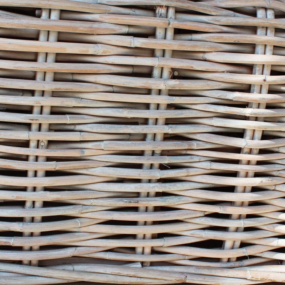 Salotto da Giardino con cuscini 4 posti in Rattan naturale – OSBOURNE