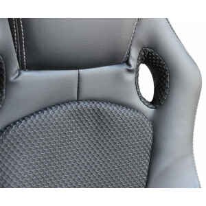 Poltrona da Gaming reclinabile in Poliuretano cm 61x65x114 – FORGE