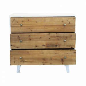 Cassettiera con 3 cassetti in Truciolare cm 100x45x90 – JONNY
