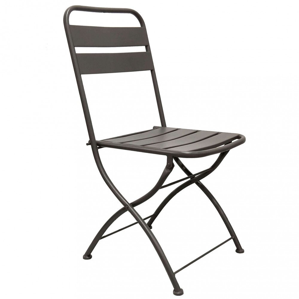 Sedia da Giardino Salvaspazio in Acciaio cm 42x50x88 – STUART