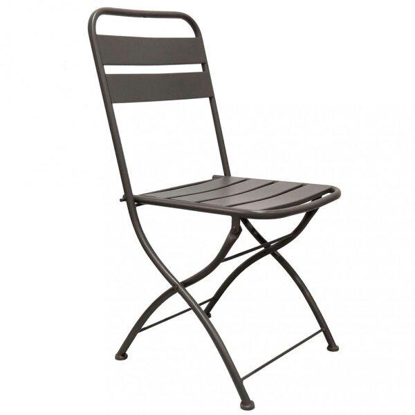 Sedia da Giardino Salvaspazio in Acciaio cm 42x50x88 – STUART