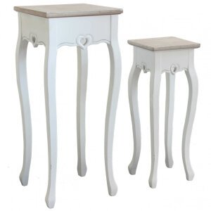 Set 2 tavolini shabby chic – ARNOLD
