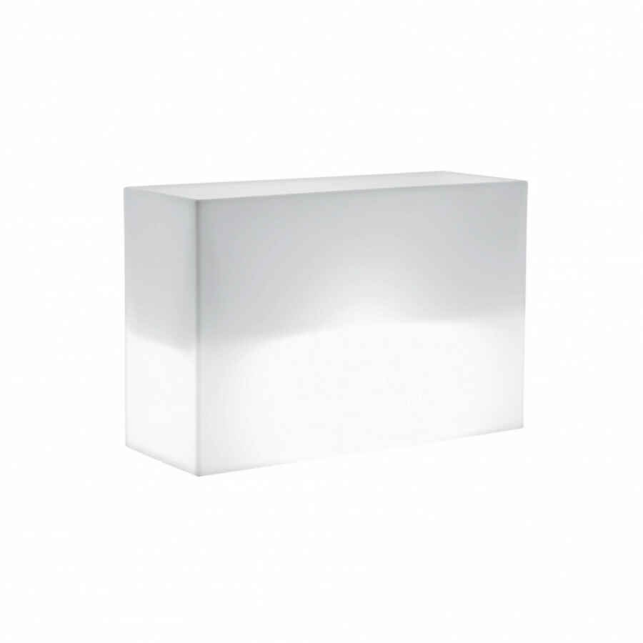 Fioriera luminosa da Giardino in Polipropilene cm 80x35x50 – JIM