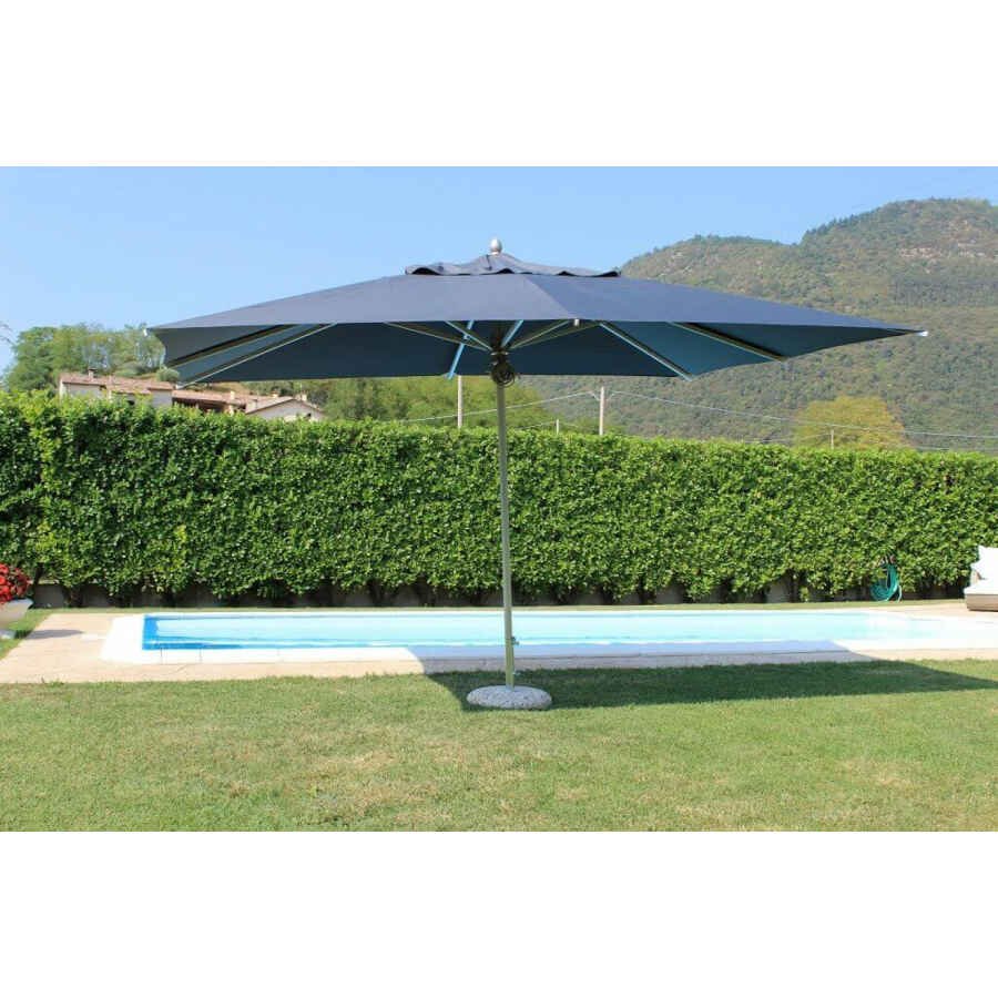 Ombrellone da Giardino 3×4 palo centrale in alluminio,poliestere – DAVIE