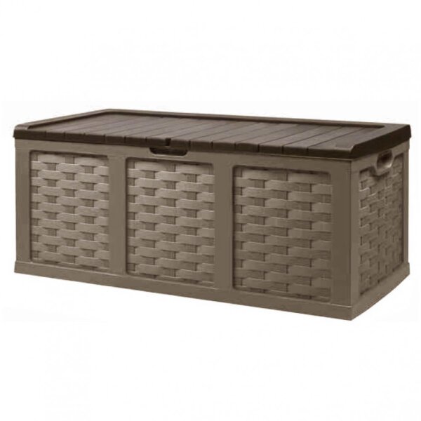 Cassapanca baule da esterno XL in Plastica cm 157,5x75x63,5 – CORIE