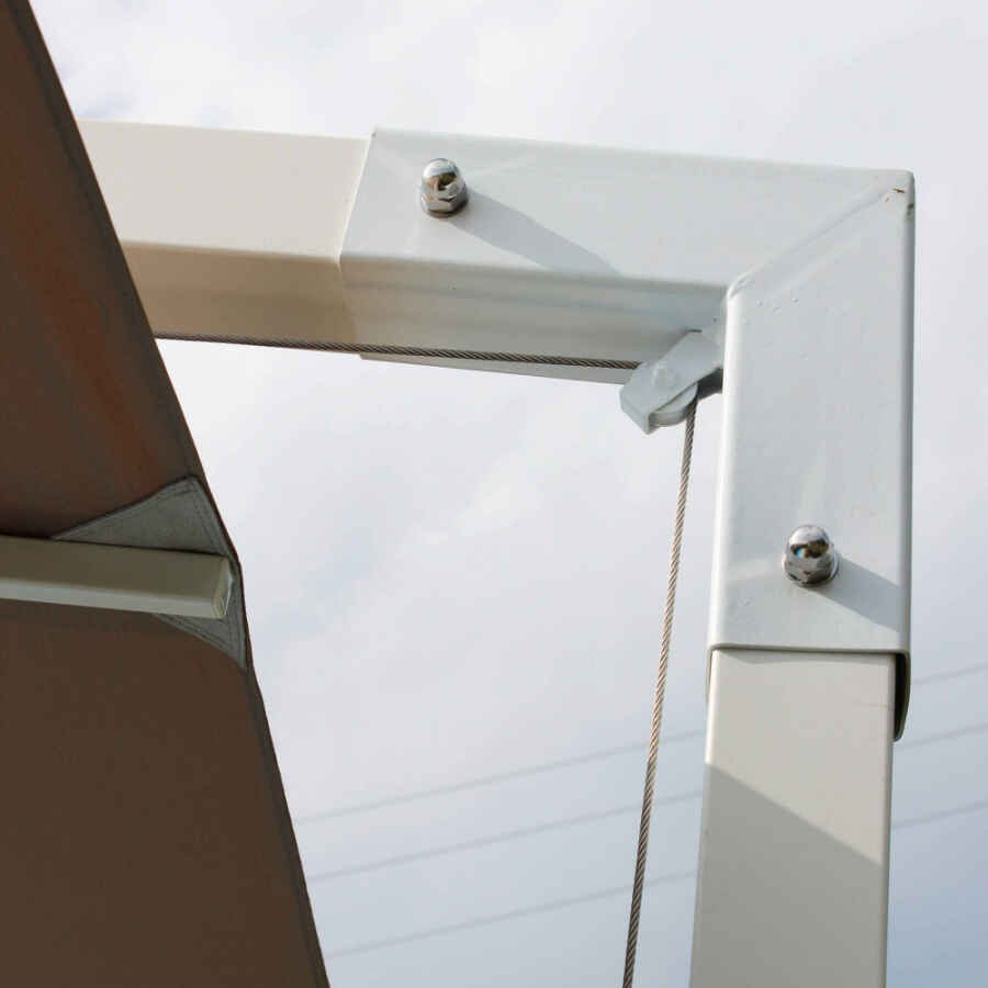 Ombrellone da Giardino decentrato 3×4 in alluminio – MACKENZIE