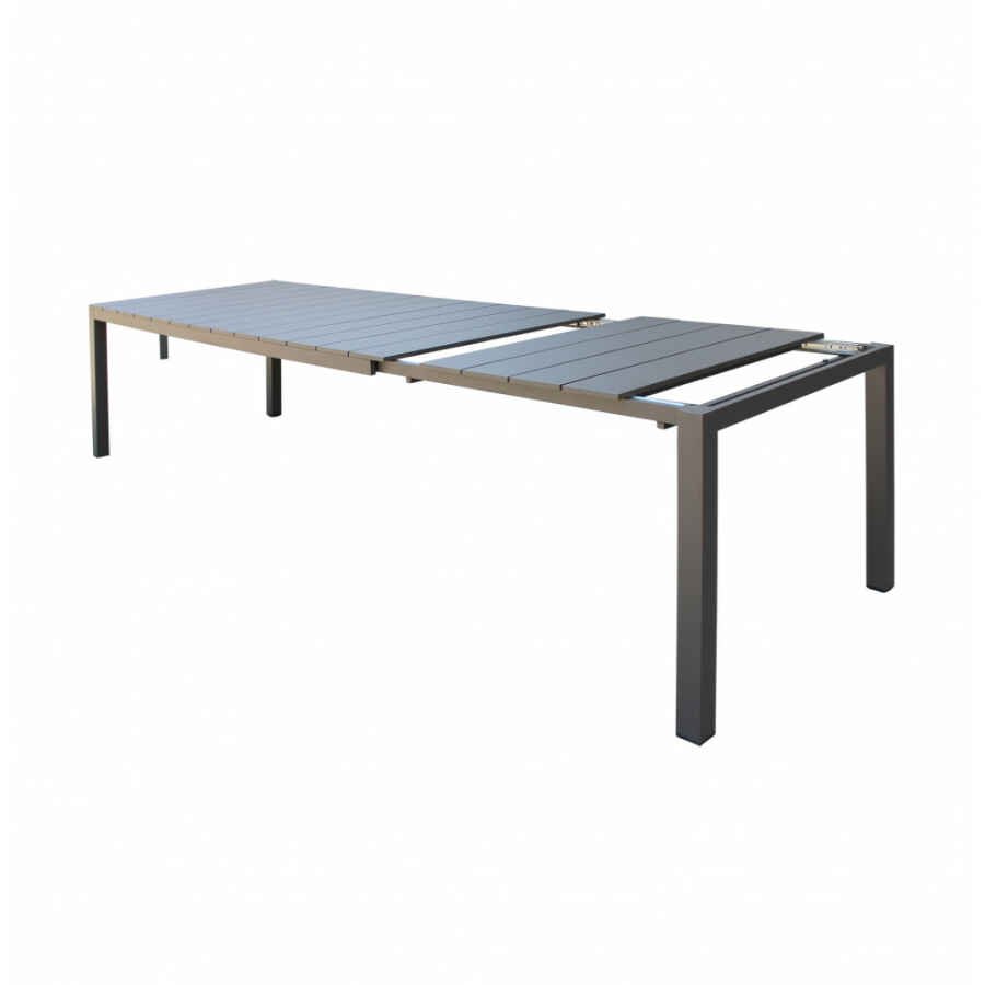 tavolo da giardino in alluminio allungabile cm 148/214 x 85 x 75,5 h – VIRGINIA