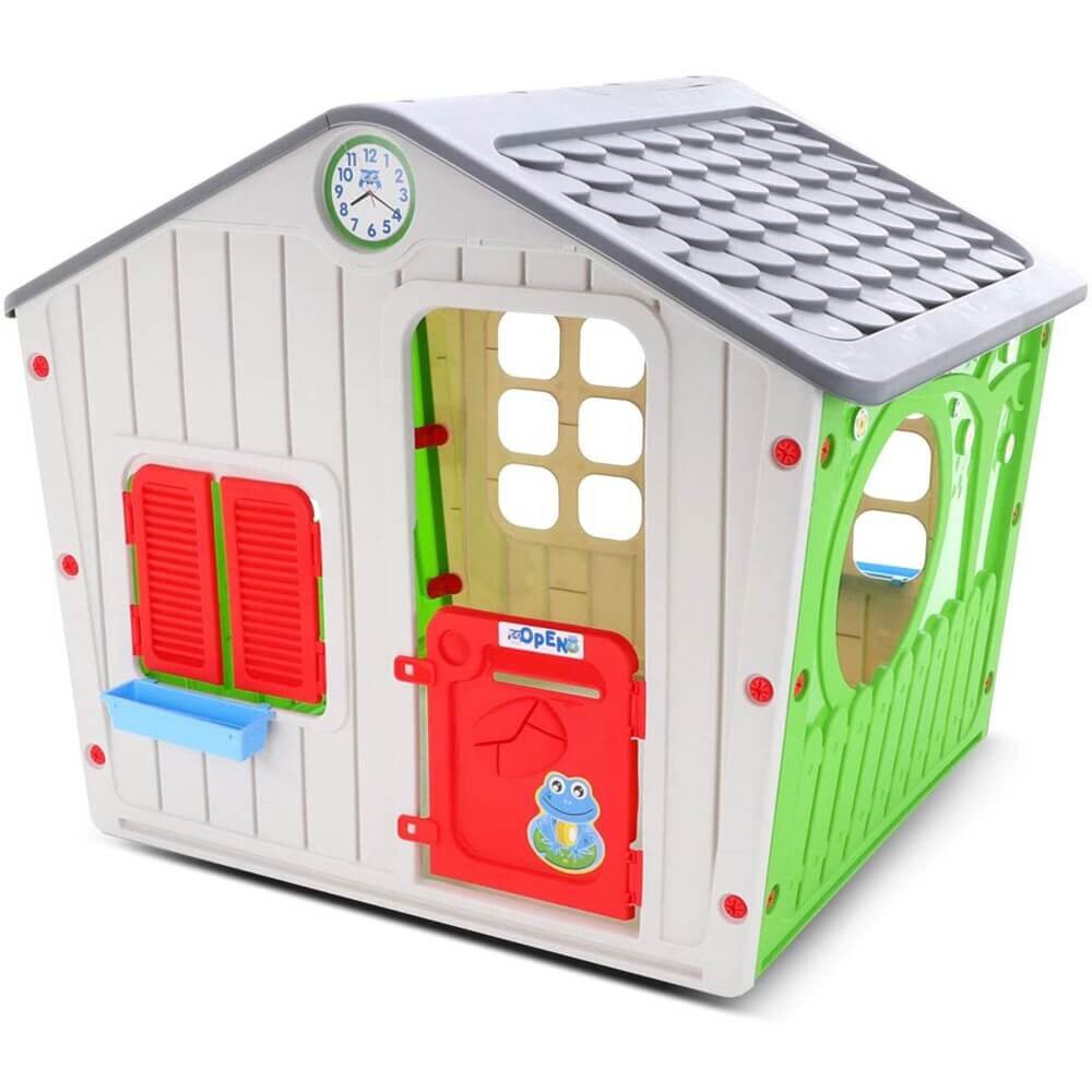 Casetta da Giardino per bambini in Plastica cm 140x108x115 – ANDREW