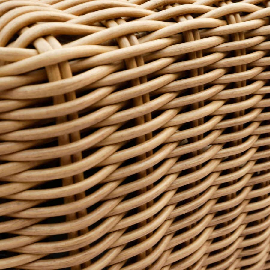 Salotto da Giardino 5 posti con Tavolino in Alluminio,Wicker – RALPHIE