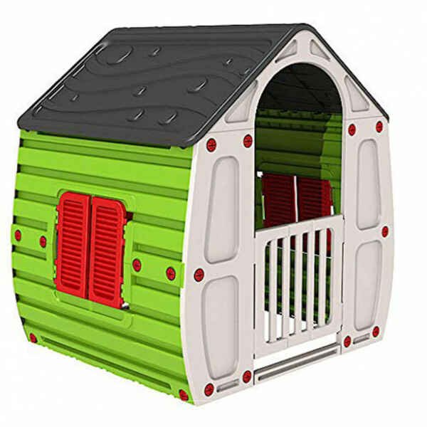 Casetta da Giardino per bambini in Plastica cm 102,5x89x109 – MAGICA