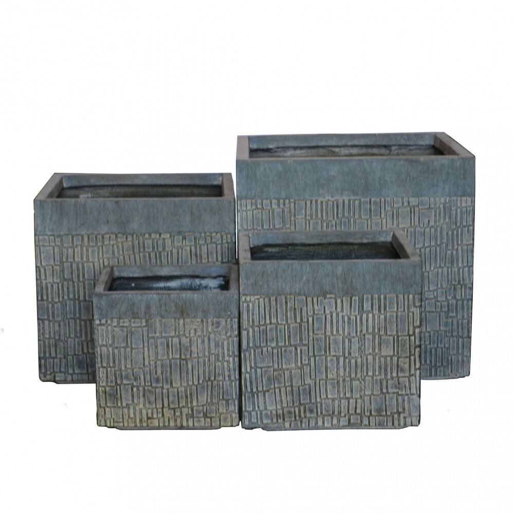 Set di vasi in Fibra sintetica cm 37x37x32 – DONNY