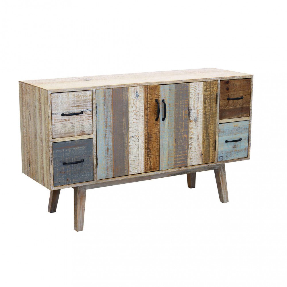 Credenza colorato in Legno cm 131x40x77 – FREDDY