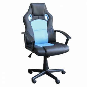 Poltrona da Gaming reclinabile in Poliuretano cm 61x65x114 – FORGE