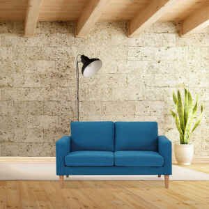 Divano 2 posti Scandinavo in Tessuto cm 124x73x82 – MANU