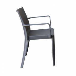 Poltrona da Esterno Impilabile in Polipropilene cm 55x58x82 – VICTORIA