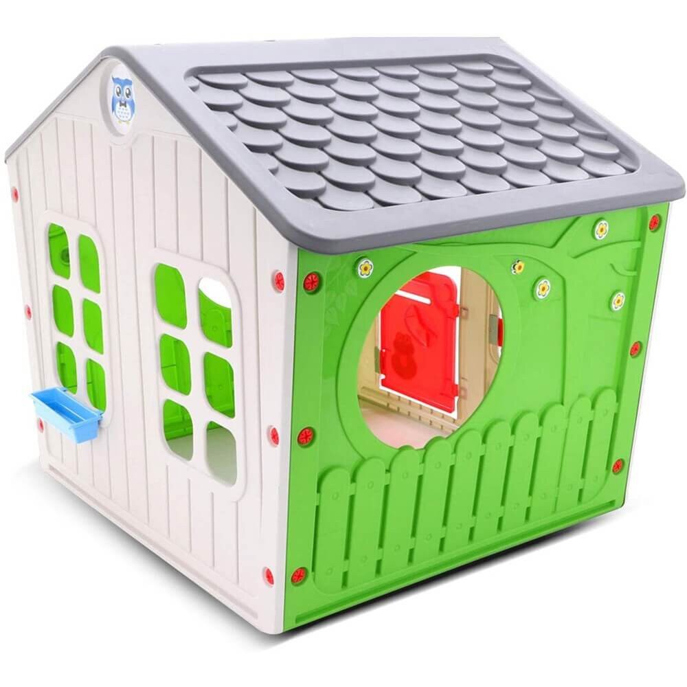 Casetta da Giardino per bambini in Plastica cm 140x108x115 – ANDREW