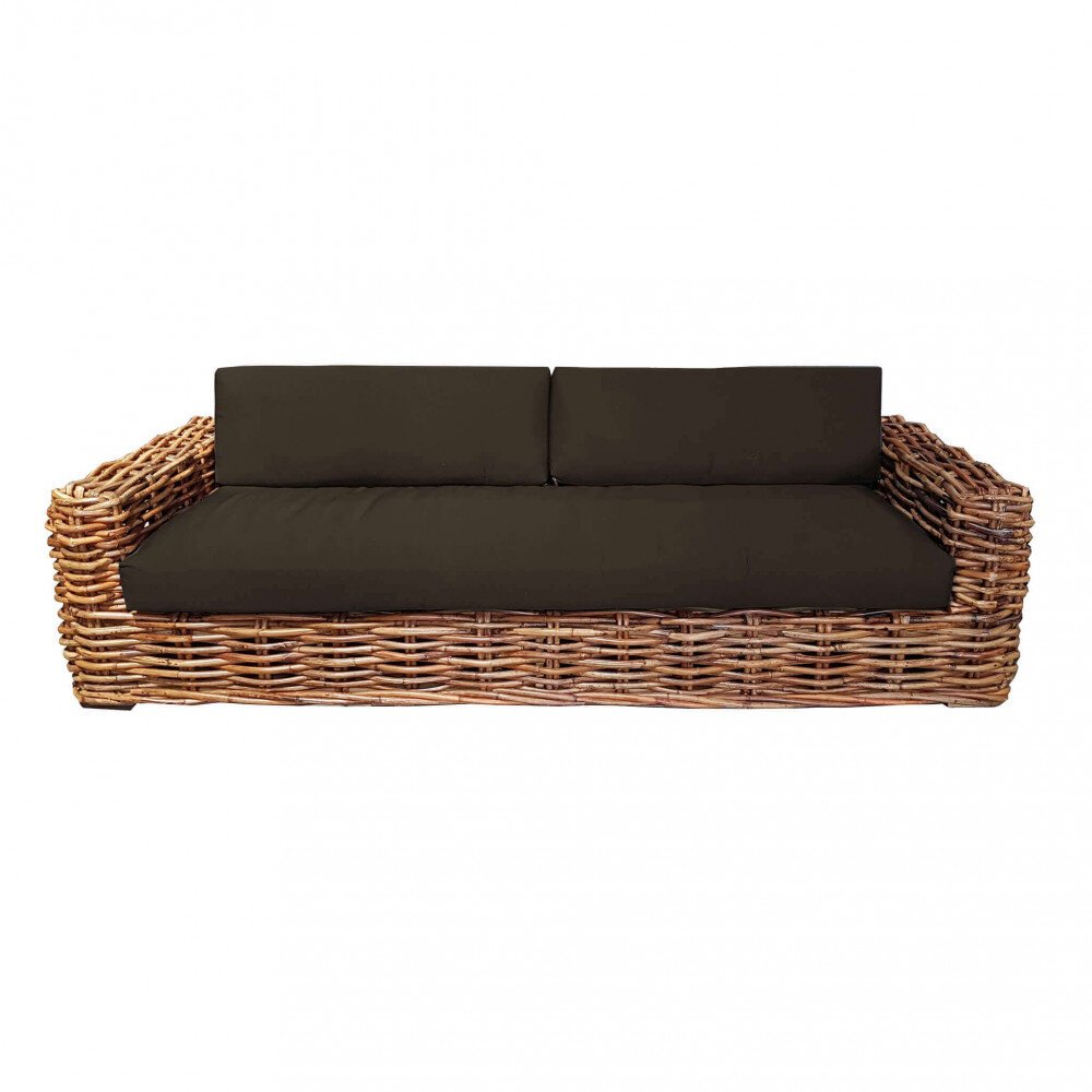 Divano da Giardino 3 posti in Rattan naturale – NATUR