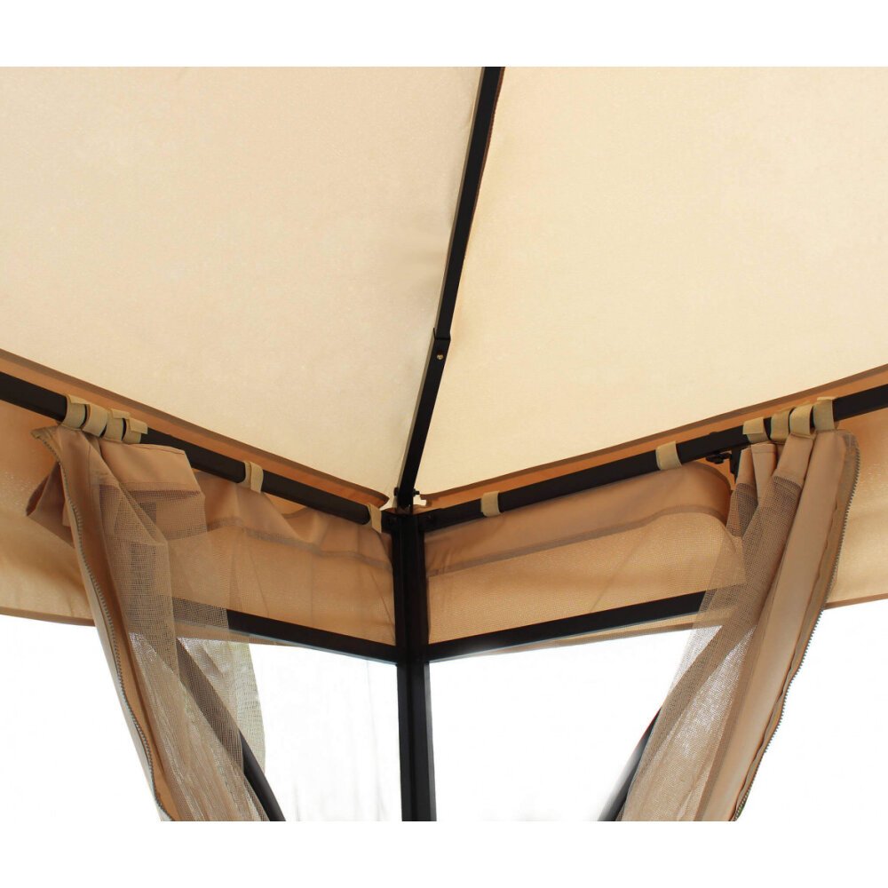 Gazebo da Giardino 3×3 in acciaio – TIM