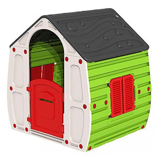 Casetta da Giardino per bambini in Plastica cm 102,5x89x109 – MAGICA