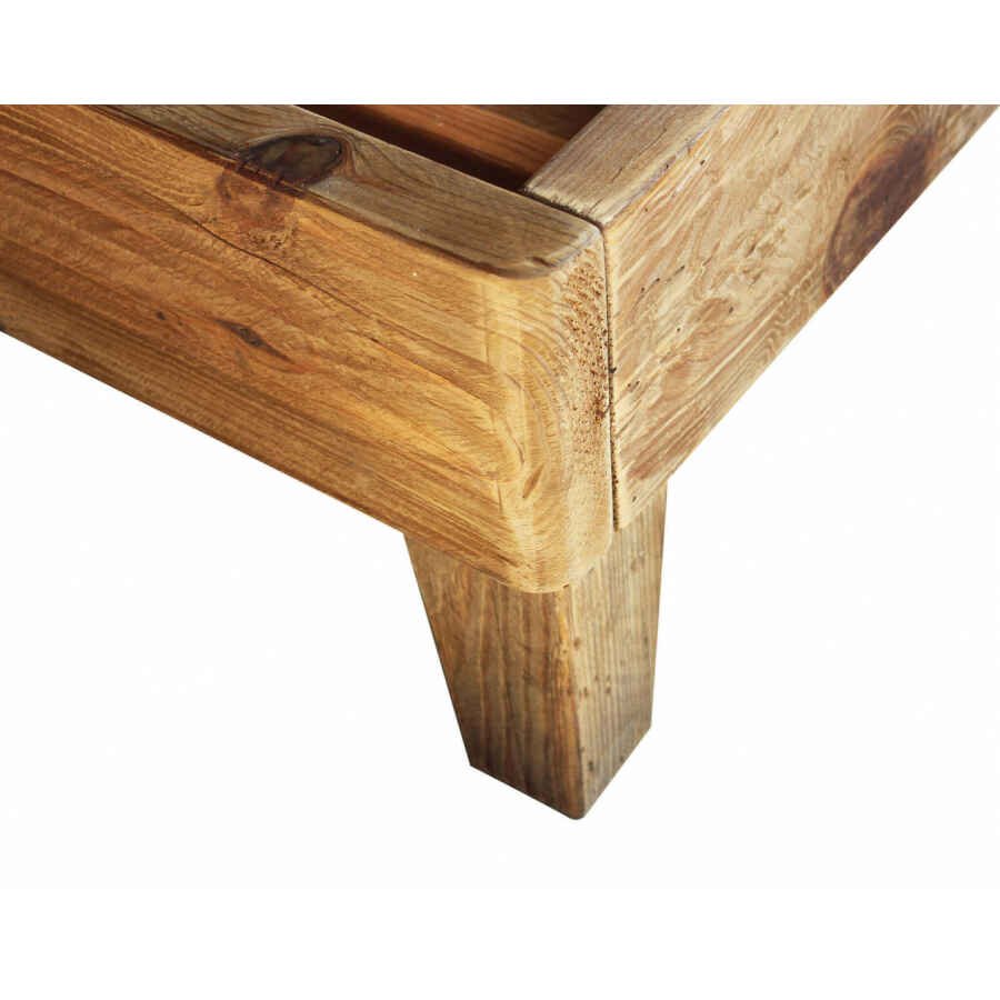Letto Industrial in Pino riciclato cm 223x191x90 – PINE