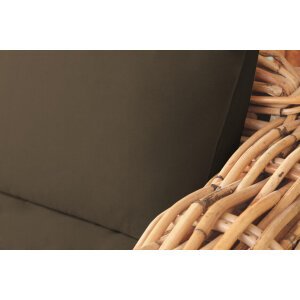Divano da Giardino 3 posti in Rattan naturale – NATUR
