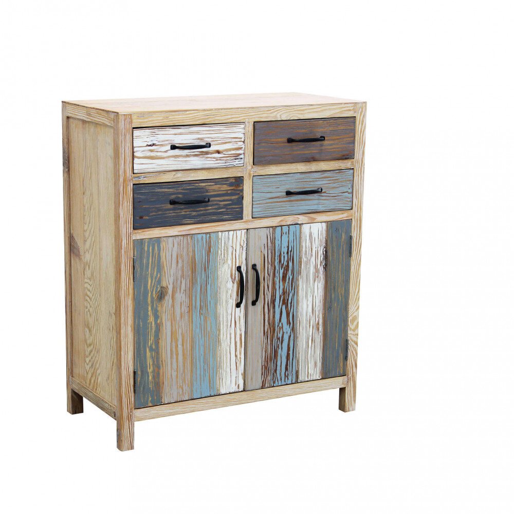 Credenza colorato in Legno cm 78x39x93 – FREDDY