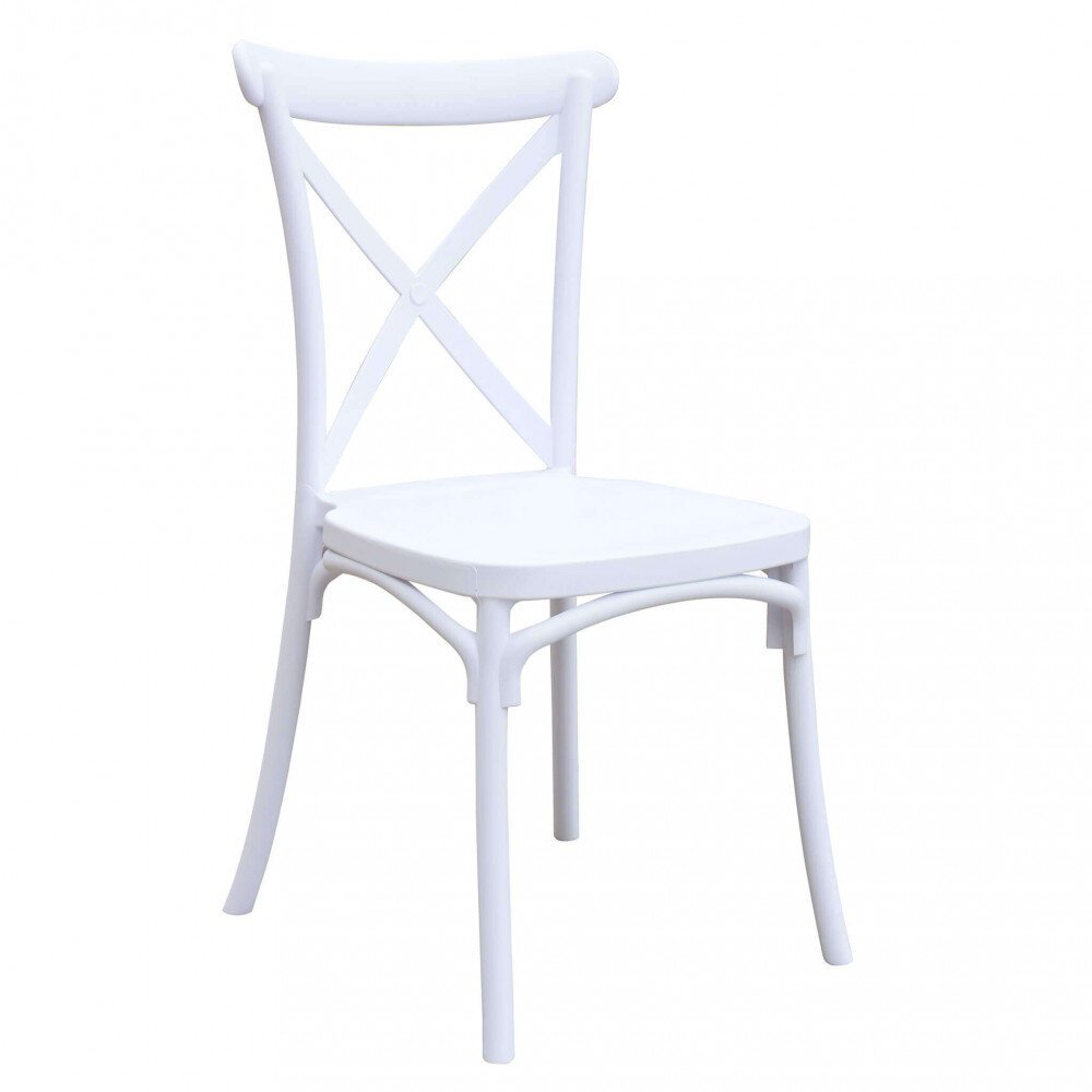 Sedia da Esterno interno vintage in Polipropilene cm 49x44x89 – KAM