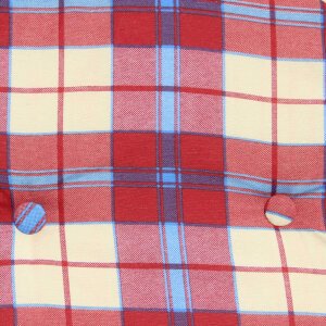 Poltrona Sdraio 4 posizioni con cuscino in Cotone,Legno cm 61x75x110 – BURT