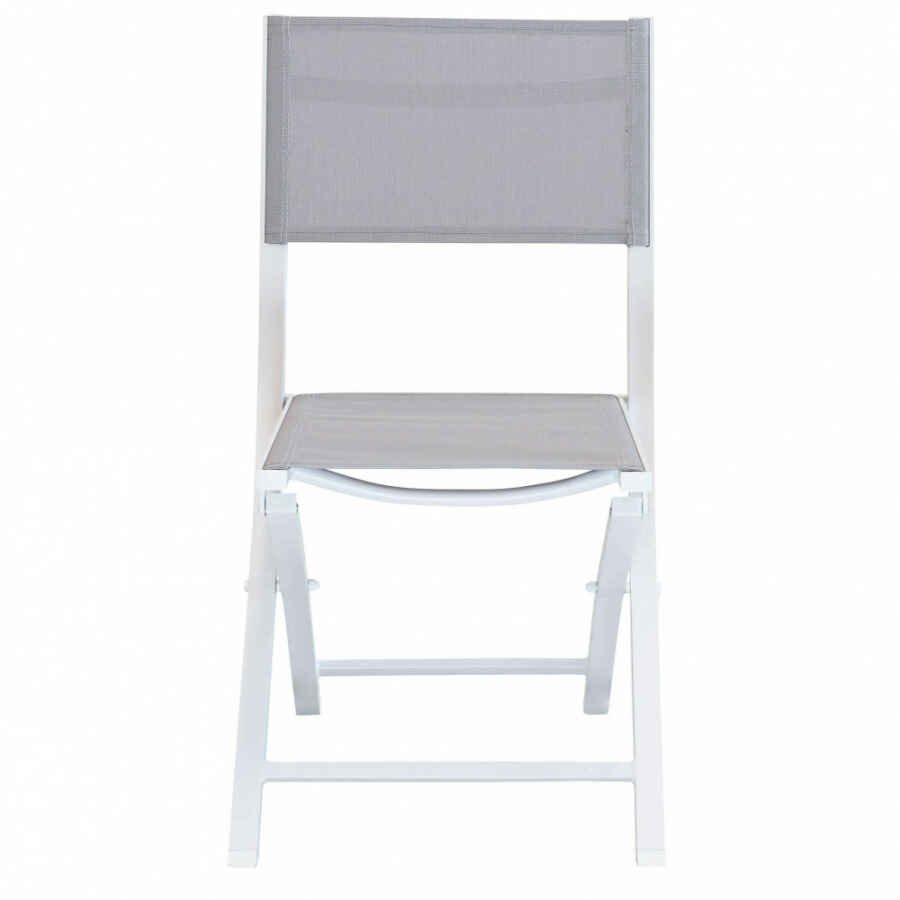 Sedia da Giardino Pieghevole in Alluminio,Textilene cm 58x46x85 – NIVEK