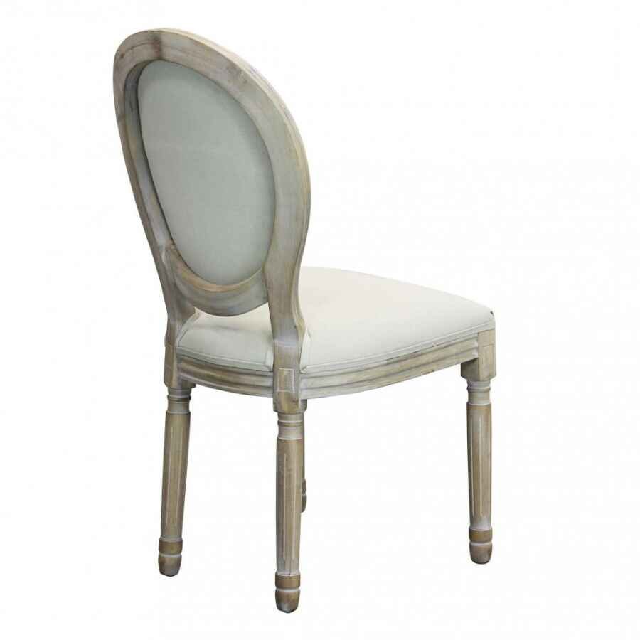 Sedia vintage in Legno cm 46x48x96 – OVAL BACK