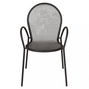 Poltrona da Giardino Impilabile in Acciaio cm 51x61x90 – JOEL