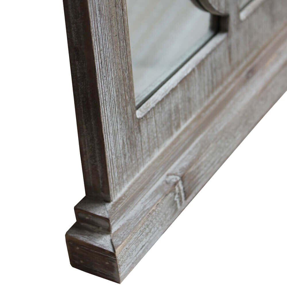 Specchio shabby chic in Legno cm 65×3,5×93 – LEROY