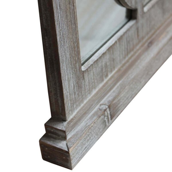 Specchio shabby chic in Legno cm 65×3,5×93 – LEROY