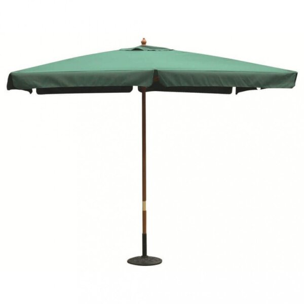 Ombrellone da Giardino 3×4 palo centrale in legno,poliestere – LENA