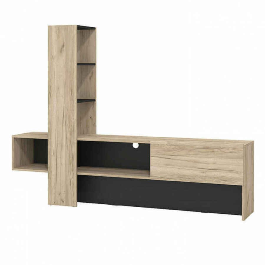 porta tv moderno con un’anta cm 185,5 x 36,5 x 138,5 h – ZENWOOD