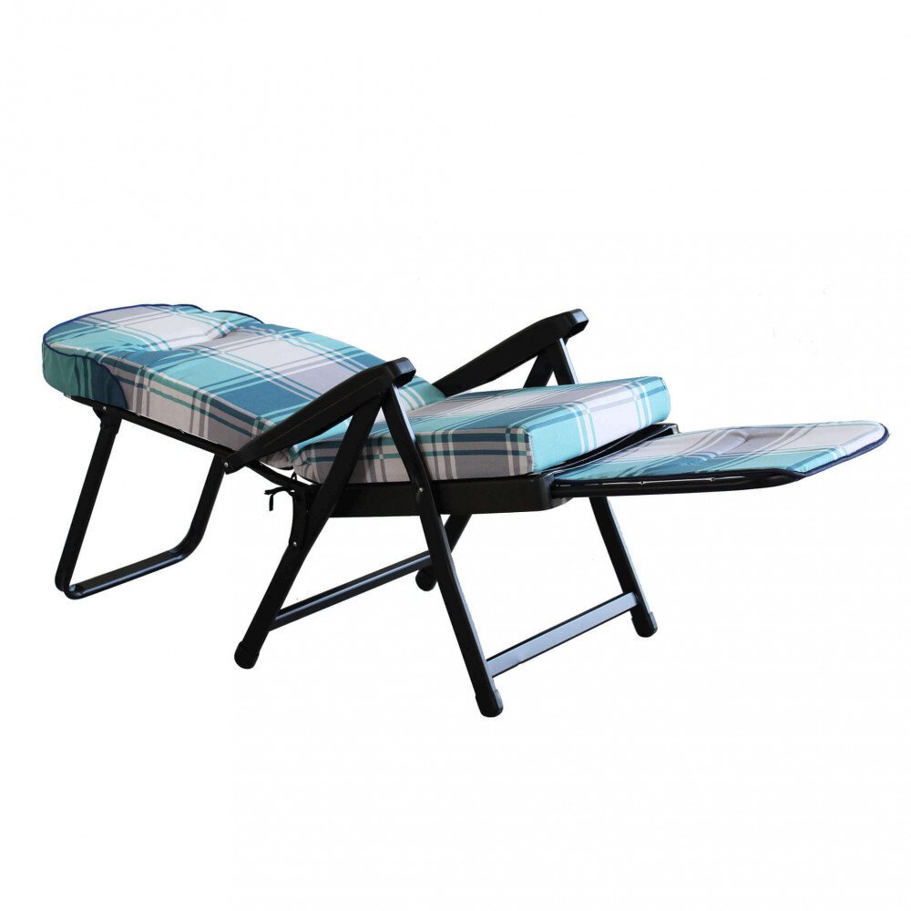 Poltrona Sdraio relax reclinabile in Tessuto cm 155x60x60 – QUENTIN