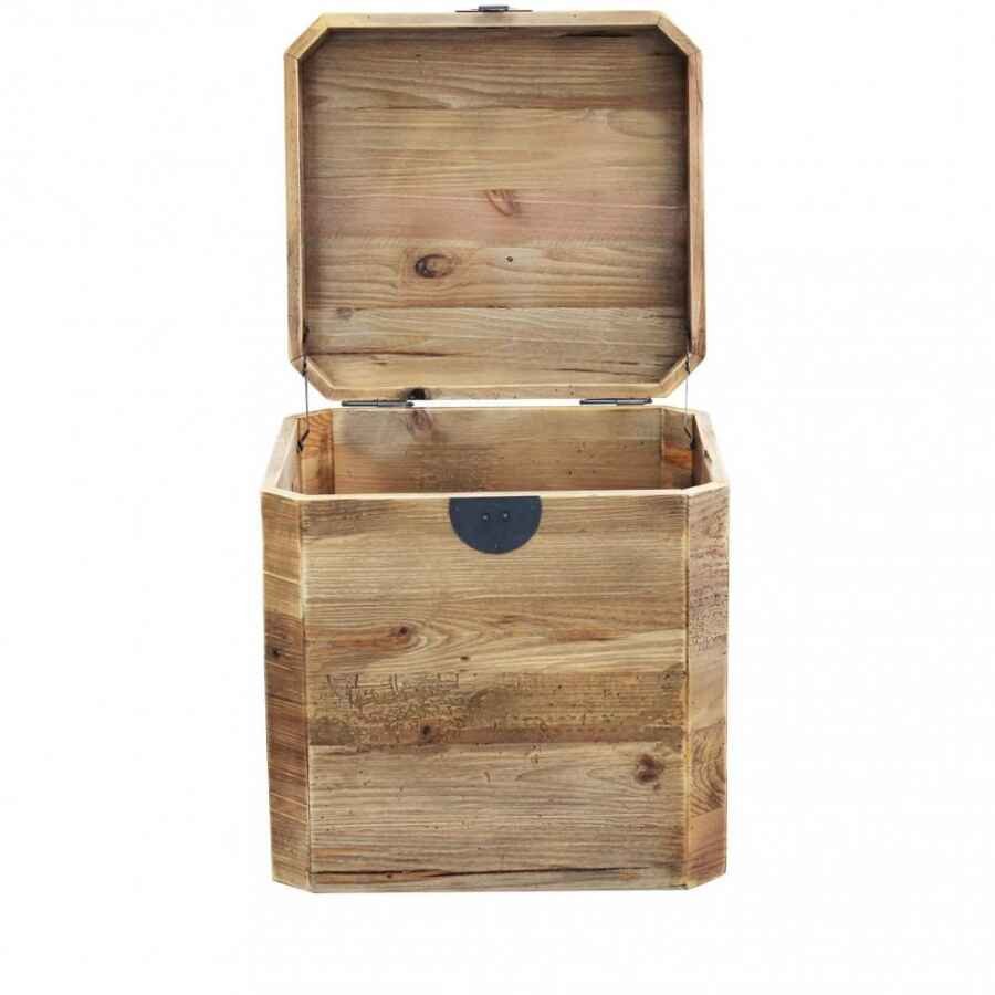 Baule in Pino riciclato cm 52x48x55 – PINE
