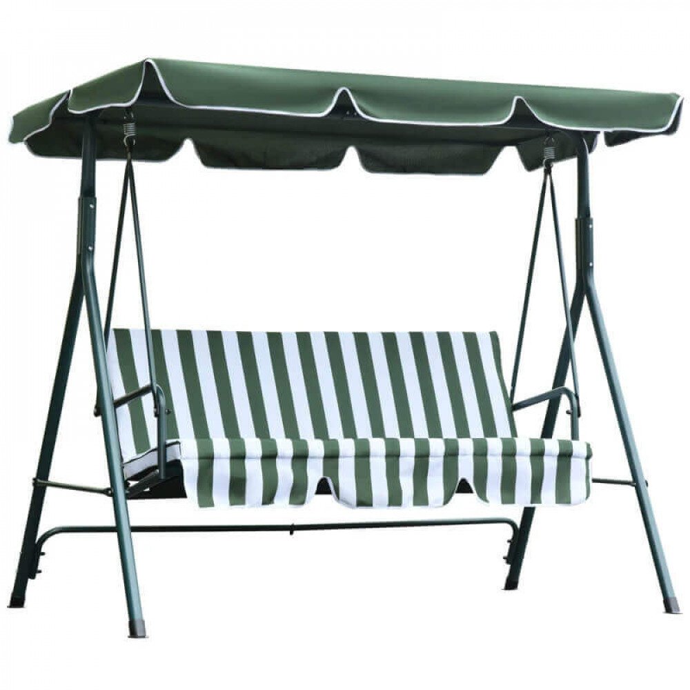 Dondolo da Giardino in Acciaio,Tessuto cm 170x110x153 – LYLE