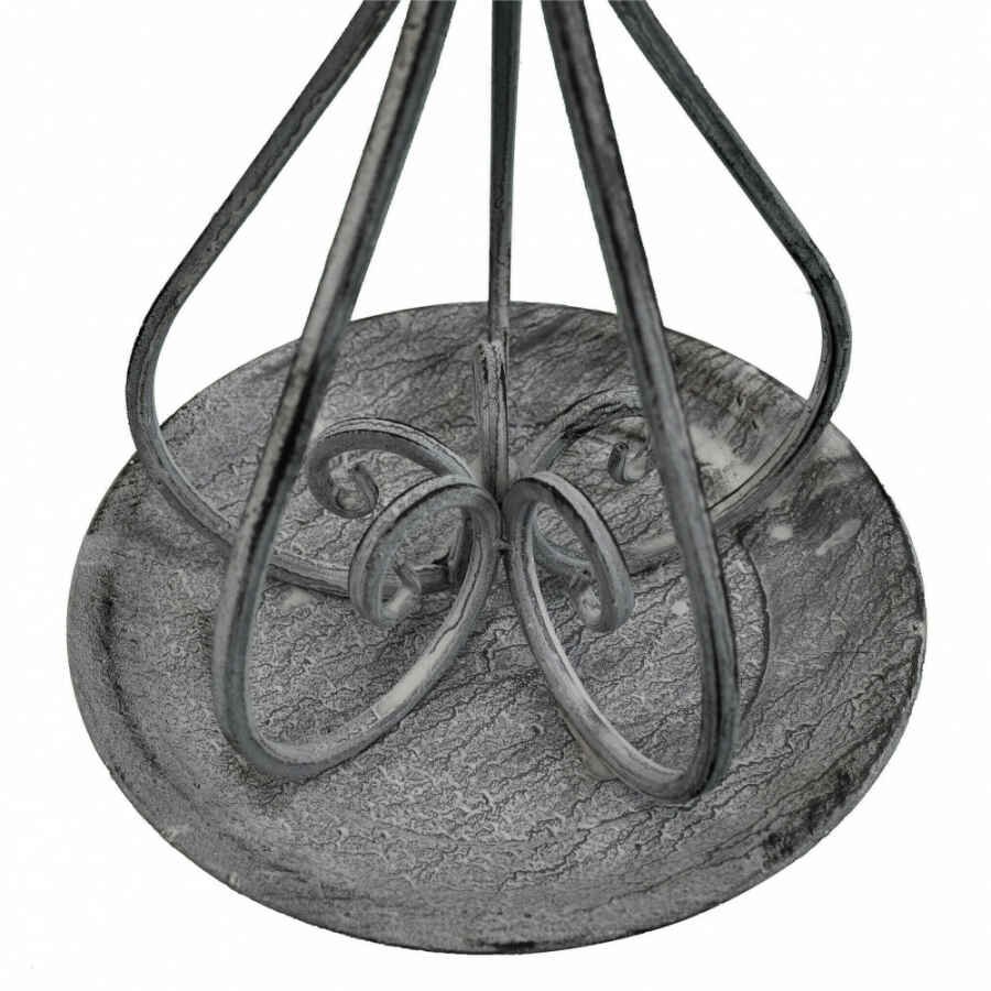 Portaombrelli bianco ossidato in Acciaio cm 29x29x68 – NARDI