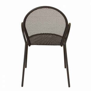 Poltrona da Giardino Impilabile in Acciaio cm 51x61x90 – JOEL