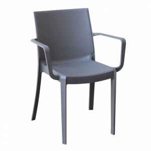 Poltrona da Esterno Impilabile in Polipropilene cm 55x58x82 – VICTORIA