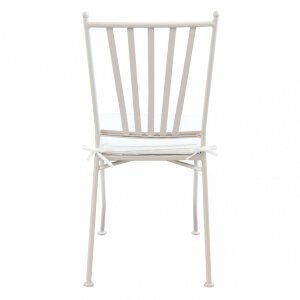 Sedia da Giardino con cuscino in Acciaio cm 41x53x90 – NEVIL