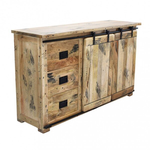 Madia Industrial in Legno cm 150x45x90 – BEIL
