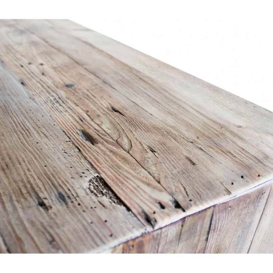 Madia con 4 ante e 4 cassetti in Pino riciclato cm 200x48x85 – PINE