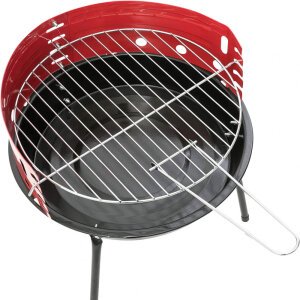 Barbecue a Carbonella con griglia in Acciaio cm 35,5×35,5×32 – TENNYSON