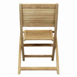 Sedia da Giardino Pieghevole in Legno,Teak cm 42x51x85 – THOR